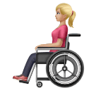 Femme En Fauteuil Roulant Manuel: Peau Moyennement Claire pour Huawei HarmonyOS 4.0