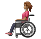 ผู้หญิงในวีลแชร์ธรรมดา: โทนผิวสีเหลือง สำหรับ Huawei HarmonyOS 4.0