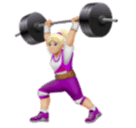 Wanita mengangkat beban: warna kulit cerah-sedang untuk Huawei HarmonyOS 4.0