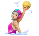 Femeie jucând polo pe apă: Culoare medie-deschisă a pielii pentru Huawei HarmonyOS 4.0