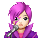 Penyanyi wanita: warna kulit cerah untuk Huawei HarmonyOS 4.0