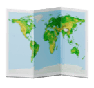 World Map for Huawei HarmonyOS 4.0