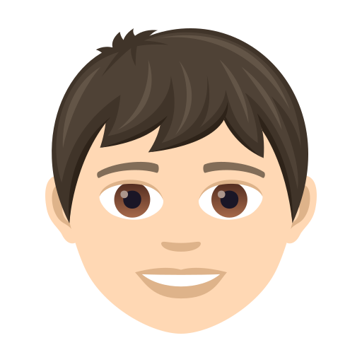 Chlapec: Světlý odstín pleti pro JoyPixels 9.0