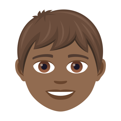 Garçon: Peau Mate pour JoyPixels 9.0