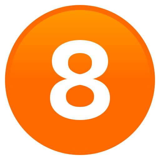 Dígit vuit per JoyPixels 9.0