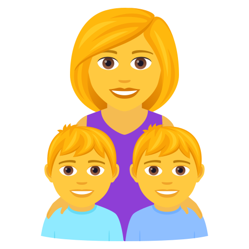 Rodina: Žena, chlapec, chlapec pro JoyPixels 9.0