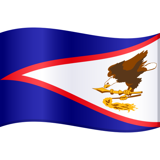 Bandiera: Samoa americane per JoyPixels 9.0