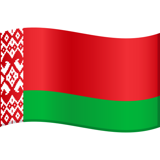 Bandera: Bielorússia per JoyPixels 9.0