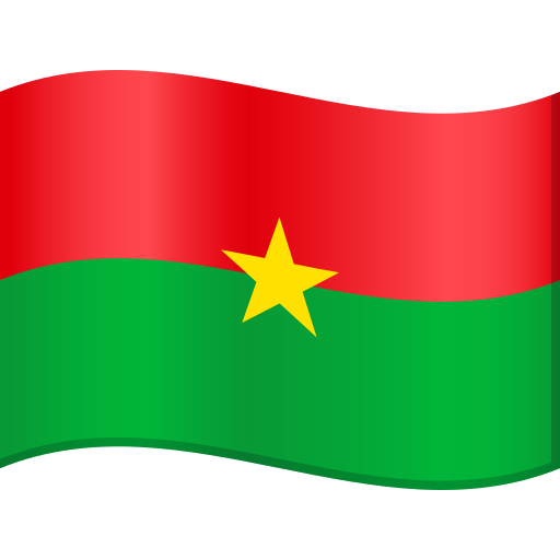 Vlajka: Burkina Faso pro JoyPixels 9.0