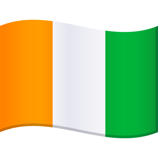 Bendera: Cote d’Ivoire untuk JoyPixels 9.0
