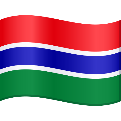 Flaga: Gambia dla JoyPixels 9.0