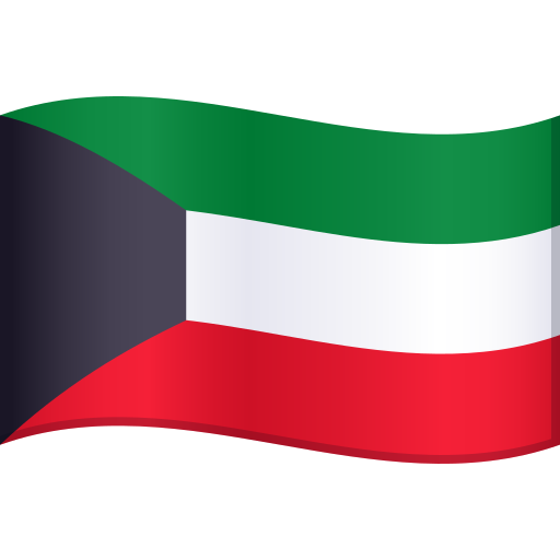 Flag: Kuwait for JoyPixels 9.0
