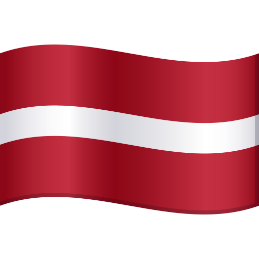 Bandera: Letònia per JoyPixels 9.0