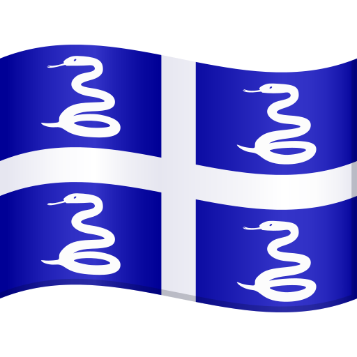 Vlajka: Martinik pro JoyPixels 9.0