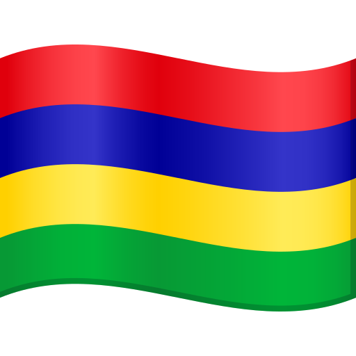 Lippu: Mauritius varten JoyPixels 9.0