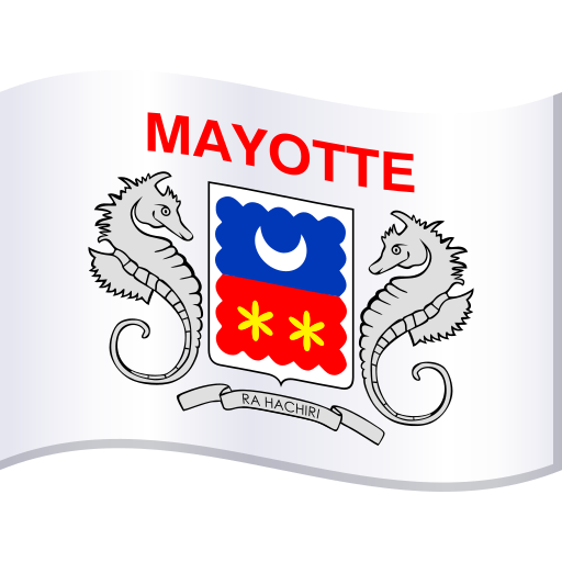 Lippu: Mayotte varten JoyPixels 9.0