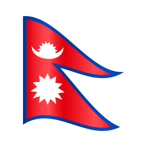 Flag: Nepal for JoyPixels 9.0