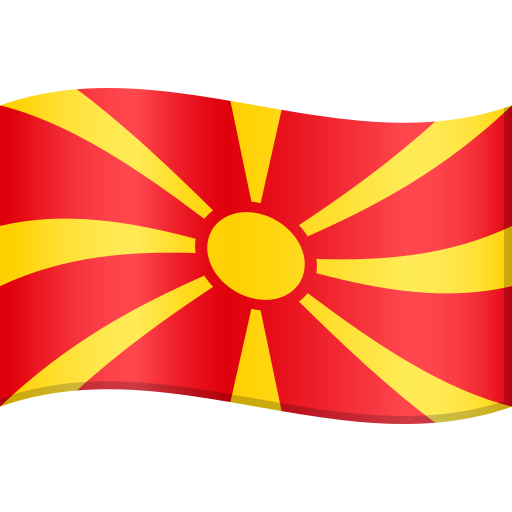 Lippu: Pohjois-Makedonia varten JoyPixels 9.0