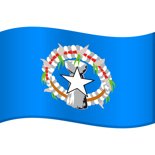 Flaga: Mariany Północne dla JoyPixels 9.0