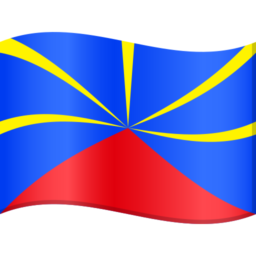 Drapeau: La Réunion pour JoyPixels 9.0