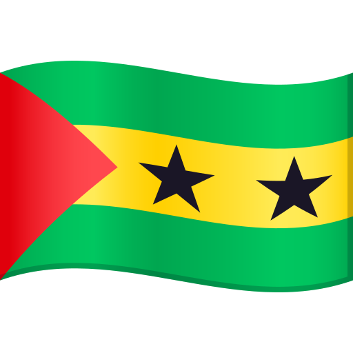 第旗: 圣多美和普林西比号为第JoyPixels 9.0号