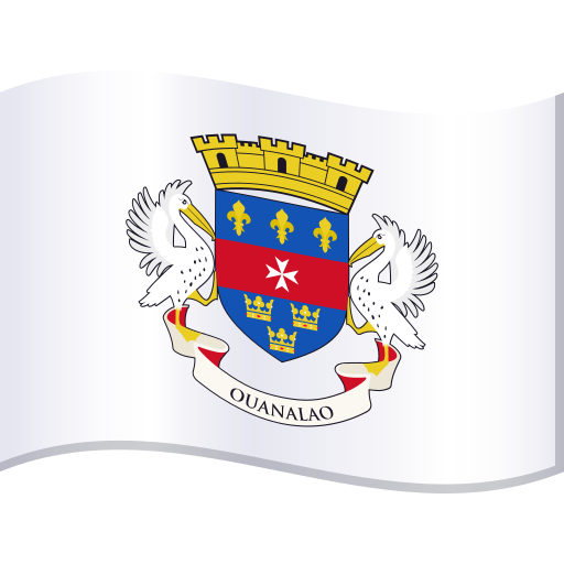 第旗: 圣巴泰勒米号为第JoyPixels 9.0号