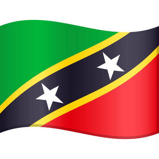 Bandera: St. Kitts i Nevis per JoyPixels 9.0