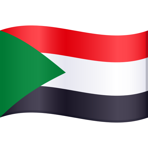 Bandiera: Sudan per JoyPixels 9.0