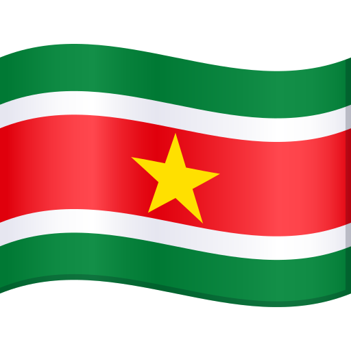 Vlajka: Surinam pro JoyPixels 9.0