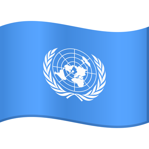 Bandera: Nacions Unides per JoyPixels 9.0