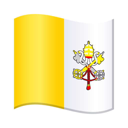 Drapeau: État de la Cité du Vatican pour JoyPixels 9.0