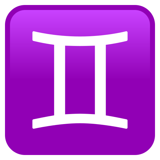 מזל תאומים עבור JoyPixels 9.0