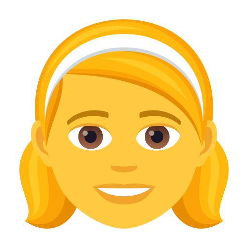 Dívka pro JoyPixels 9.0