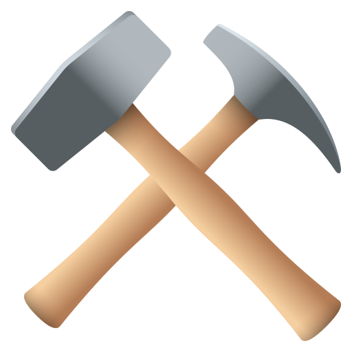 Hammer and Pick for JoyPixels 9.0