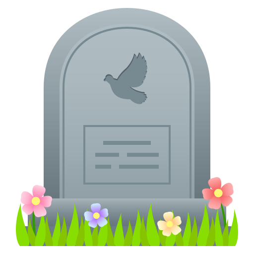 Ταφόπλακα για JoyPixels 9.0