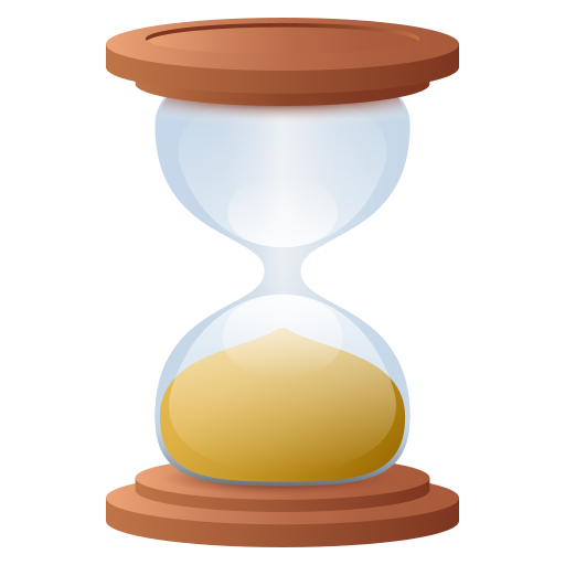 Tiimalasi Valmis varten JoyPixels 9.0