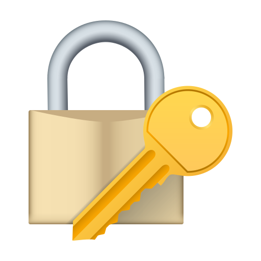 Tancat amb clau per JoyPixels 9.0