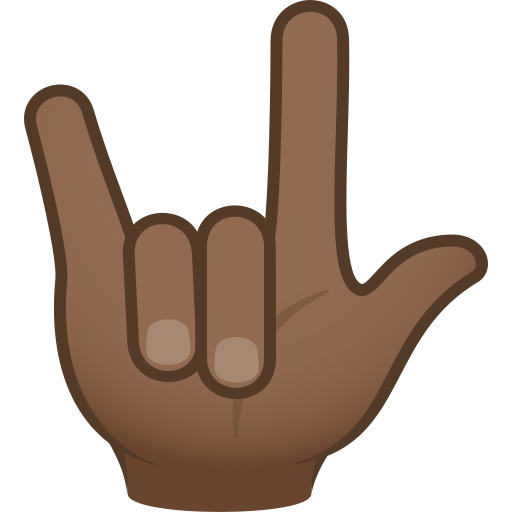 Gesto lásky: Středně tmavý odstín pleti pro JoyPixels 9.0