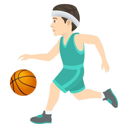 Pria memantulkan bola: warna kulit cerah untuk JoyPixels 9.0