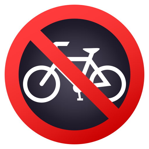 No Bicycles for JoyPixels 9.0