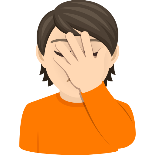 Osoba Facepalming: Světlý odstín pleti pro JoyPixels 9.0