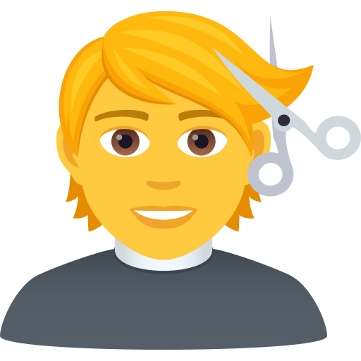 Taglio Di Capelli per JoyPixels 9.0