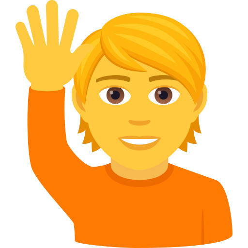 Người giơ cao tay cho JoyPixels 9.0