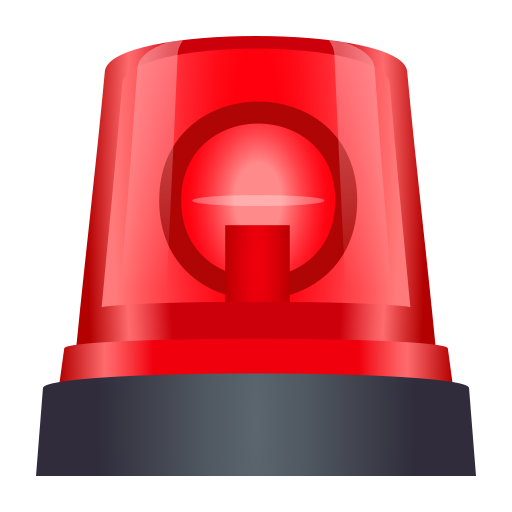 פנס של ניידת משטרה עבור JoyPixels 9.0