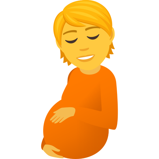 Těhotná osoba pro JoyPixels 9.0