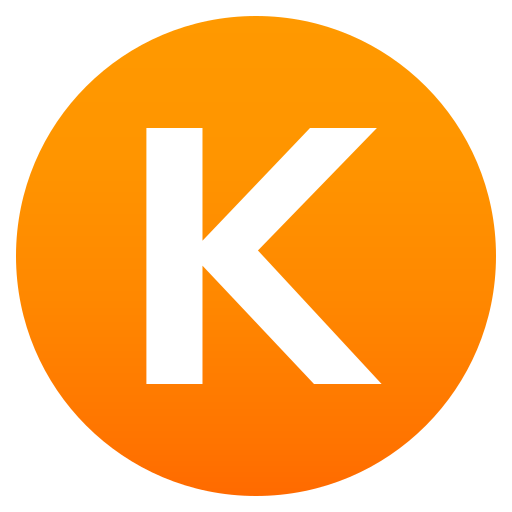 Regional Indicator Symbol Letter K per JoyPixels 9.0