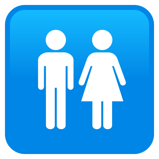 Simbolo Dei Servizi Igienici per JoyPixels 9.0