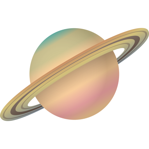 Planeta z pierścieniami dla JoyPixels 9.0