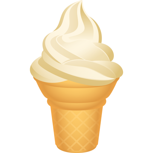 Cono Gelato per JoyPixels 9.0