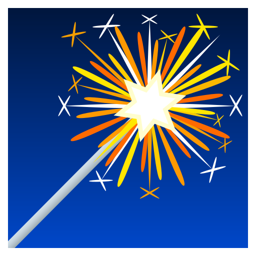 Sparkler varten JoyPixels 9.0